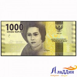 Банкнота Индонезия 1000 рупия. 2016 год
