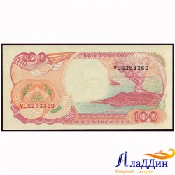 Банкнота 100 рупий Индонезия