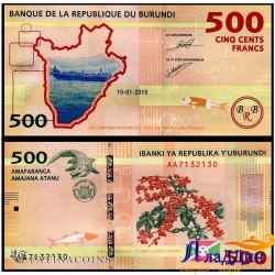 Бурунди 500 франк кәгазь акчасы