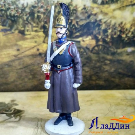 Унтер-офицер лейб-гвардии Кирасирского Его Величества полка в зимней форме