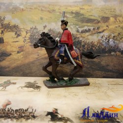 Гусар полкының лейб-гвардия солдаты, 1812-1814 еллар