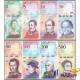 Набор банкнот Венесуэлы 2018 года.