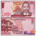 Банкнота Малави 100 квача