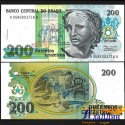 Банкнота 200 крузейро Бразилия