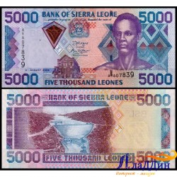 Сьерра-Леоне дәүләтенең 5000 леоне кәгазь акчасы