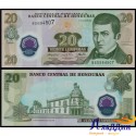 Банкнота 20 лемпир Гондурас. Пластик