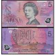 Банкнота Австралия 5 долларов . Пластик