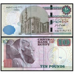 Банкнота 10 фунтов Египет
