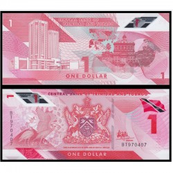 Банкнота Тринидад и Тобаго 1 доллар. 2020 год. ПЛАСТИК