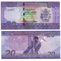 Банкнота Соломоновы Острова 20 долларов