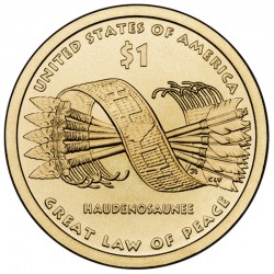 Монета 1 доллар. Стрелы. 2010 год