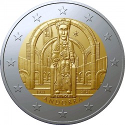 2 евро. 100-летие коронации Богоматери Меричельской. 2021 год