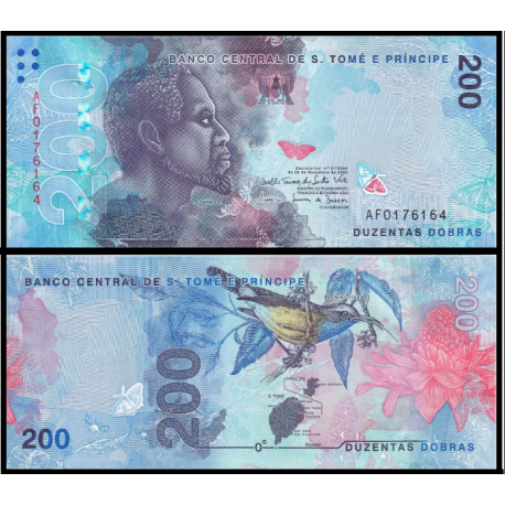 Банкнота 200 добра Сан Томе и Принсипи. 2020 год