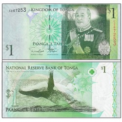 Банкнота 1 паанга Тонга