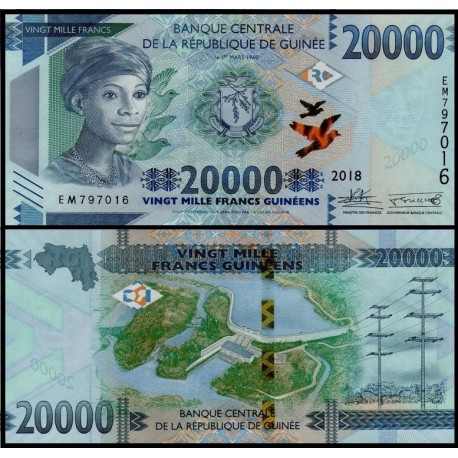 20 000 франк Гвинея кәгазь акчасы