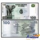 100 франк Конго кәгазь акчасы. 2013 ел