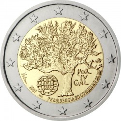 2 евро Португалия. Председательство Португалии в Совете Европейского союза. 2007 год