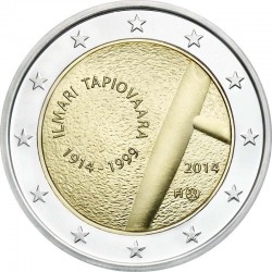 2 евро Финляндия. Илмари Тапиоварның тууына 100 ел. 2014 ел