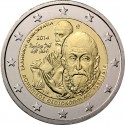 2 евро Греция. Эль Греконың үлеменә 400 ел. 2014 ел