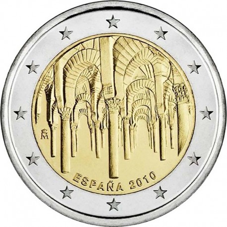 2 евро Испания. Кордованың тарихи үзәге. 2010 ел