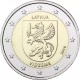 2 евро Латвия. Историческая область Видземе. 2016 год