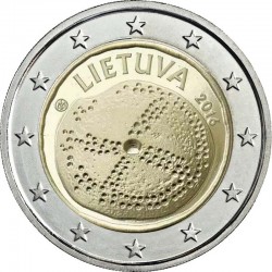 2 евро Литва. Балтийская культура. 2016 год