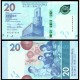 Набор 3 банкноты 20 долларов Гонконг. Чайная церемония. 2018 г. (2019г.)
