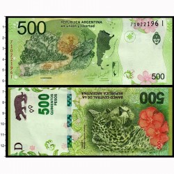 Банкнота 500 песо Аргентина.