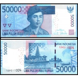 Банкнота Индонезия 20 000 рупий. 2015 год