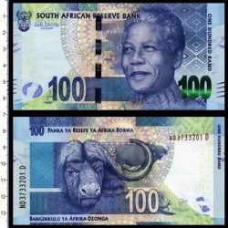 Банкнота 100 ренд Южно-Африканская Республика.