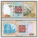 Банкнота 200 тенге Казахстан. 1999 год