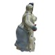 Фарфоровая статуэтка "Кумушки или Сплетницы с собакой". Полонский ФЗ