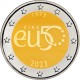 2 евро ирландия. 50-летие вступления Ирландии в ЕС. 2023 год