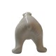 Фарфоровая статуэтка "Белый медведь" (стоящий).