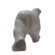 Фарфоровая статуэтка "Белый медведь" (стоящий большой).