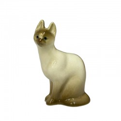 Фарфоровая статуэтка "Сиамский кот"