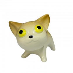 Фарфоровая статуэтка "Кот аниме стоящий"