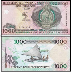 Банкнота 1000 вату Вануату. 2002 год
