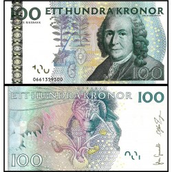 Банкнота 100 крон Швеция.