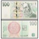Банкнота 100 крон Чехия. 2018 год.
