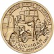 Монета 1 доллар США. Конвейерная линия для сборки автомобиля (Мичиган). 2025 год