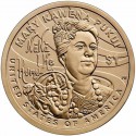 Монета 1 доллар США. Учитель Мэри Кавена Пукуи. 2025 год