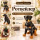 Фарфоровая статуэтка Ротвейлер
