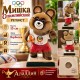 Фарфоровая статуэтка Мишка олимпийский регбист