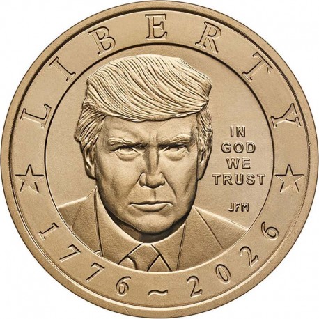 25 цент АКШ. Дональд Трамп. 2026 ел