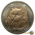 Монета 1 лира Кот