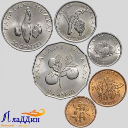 Набор из 6 монет Тонга