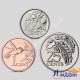 Набор из 3 монет Тринида́д и Тоба́го