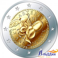 2 евро. 60 лет Астериксу