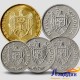 Набор из 5 монет Молдова